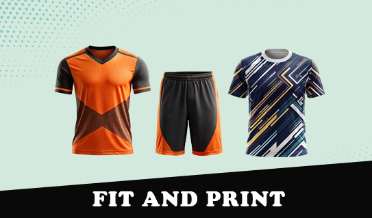 Manufacturing unit preparing corporate and school t-shirts for delivery at a sports shop in chennai.