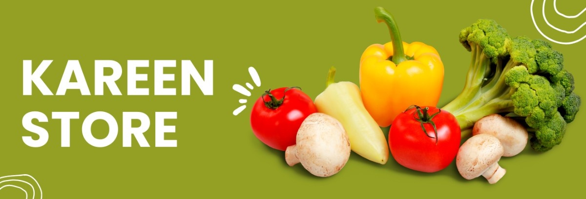 Fresh fruits and vegetables arranged neatly at a produce stall near grocery shops in Chennai.
