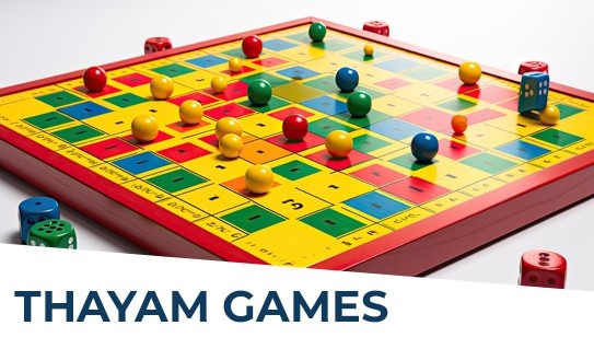 Traditional indoor games available for kids and seniors at gaming spots in Chennai.