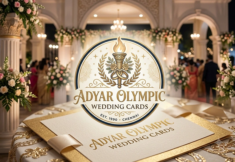 Adyar Olympic Wedding Cards